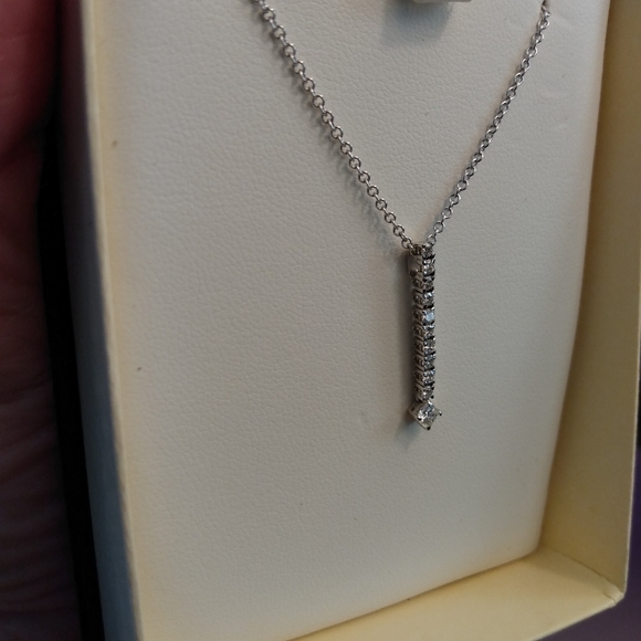 Hearts on Fire pendant with necklace - Picture 2 of 4